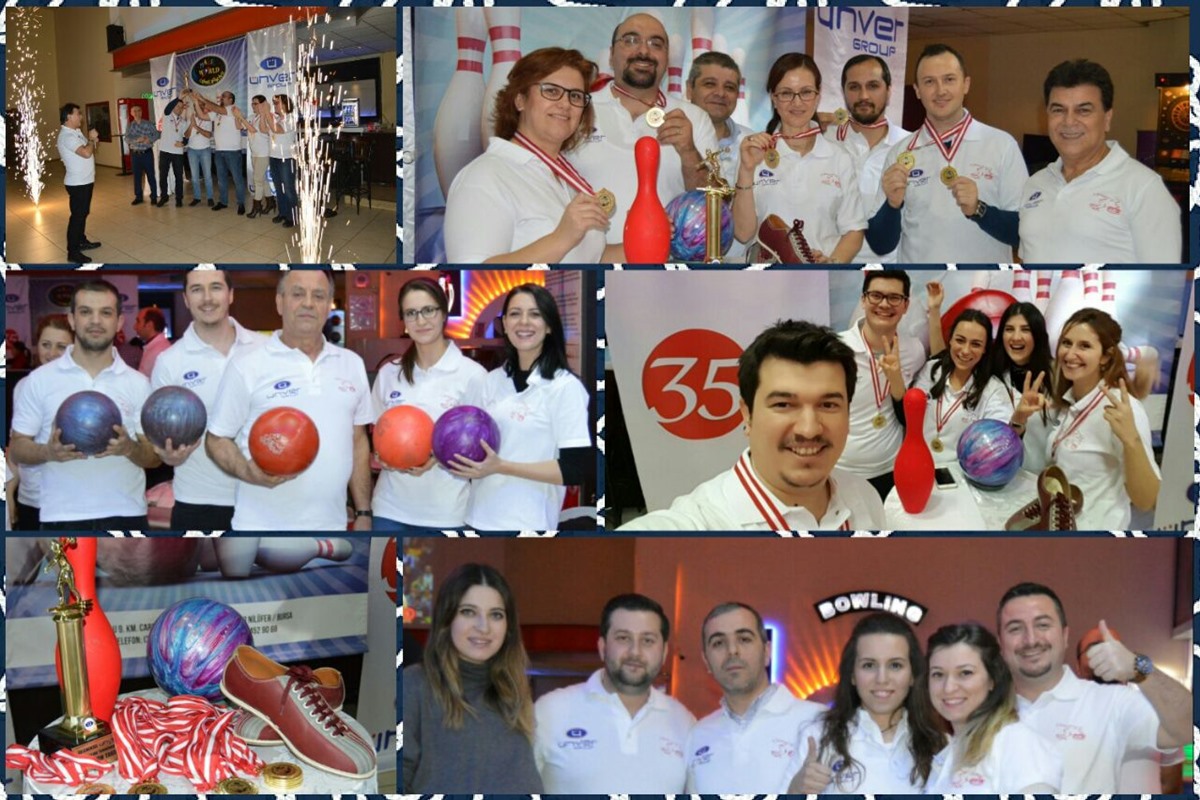 Ünver Group's Traditional Bowling Tournament Took Place at Carrefour Cosmic Bowling.