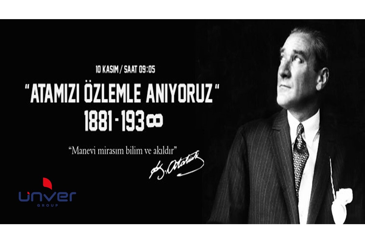 Cumhuriyetimizin kurucusu Ulu Önder Gazi Mustafa Kemal Atatürk’ü vefatının 82. Yıl dönümünde saygı ve özlemle anıyoruz...